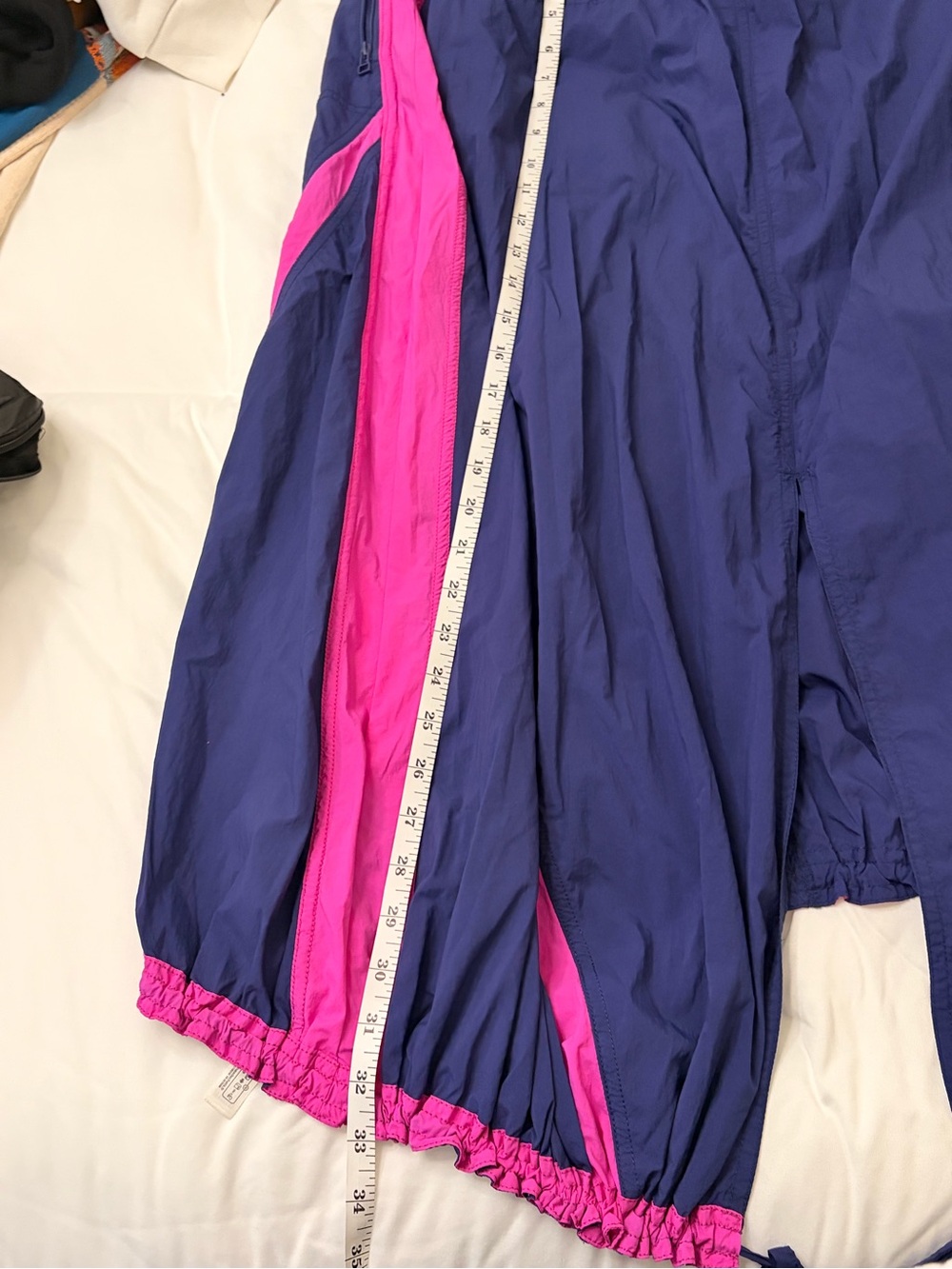 Daily Practice by Anthropologie Sporty Colorblock Maxi Skirt in Navy and Pink - Picture 14 of 15